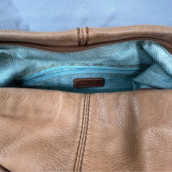 The Sak Ashland Bucket Bag Brown Leather Crossbody - Picture 9 of 16